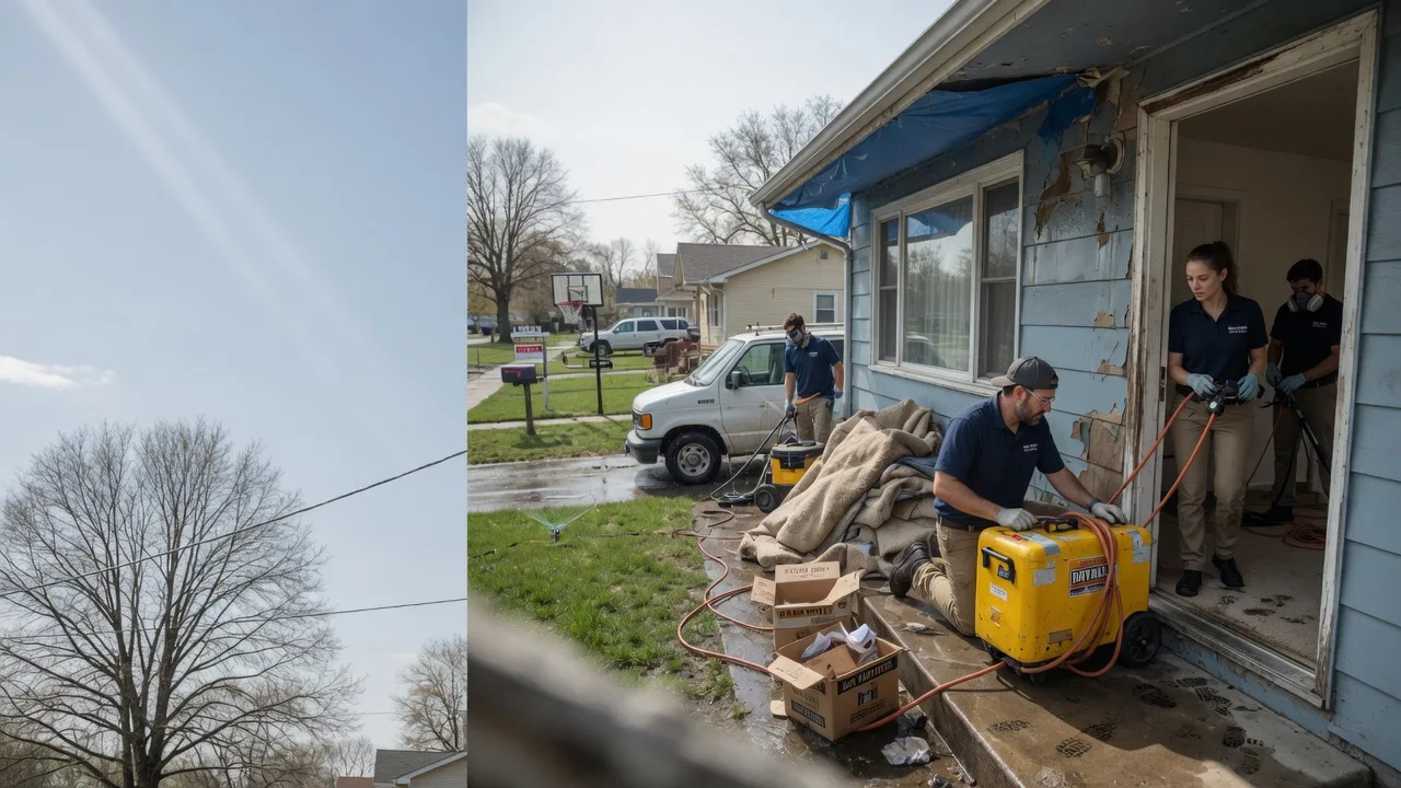 Basement Flood Cleanup in Jacksonville, OH near me
